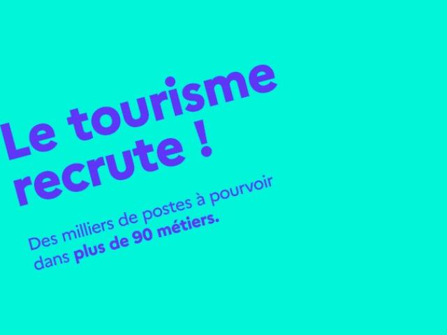 Visuel Le tourisme recrute