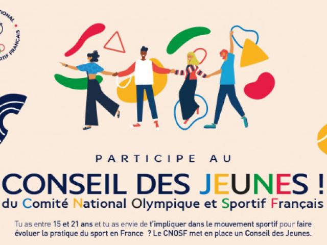 Visuel Conseil des Jeunes CNOSF