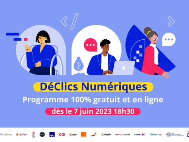 Visuel DéClics Numériques