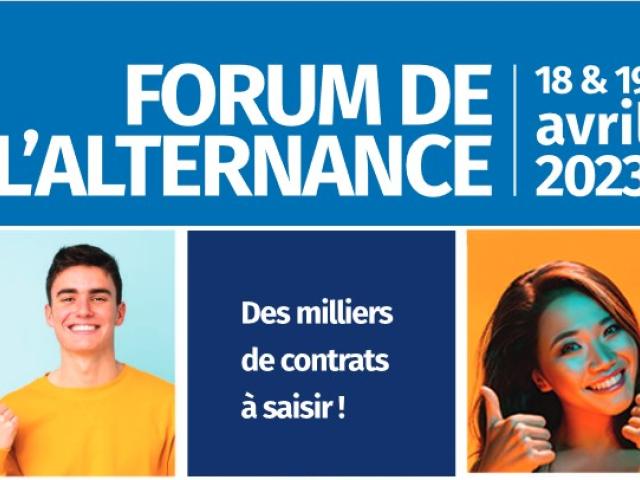 Visuel forum de l'alternance