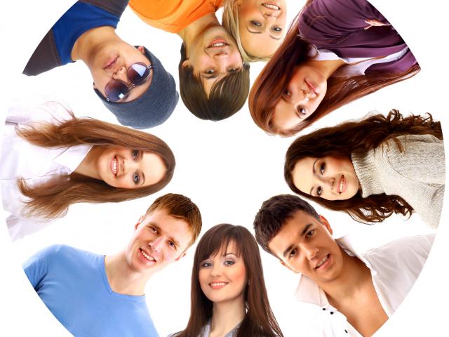 Photo groupe de jeunes