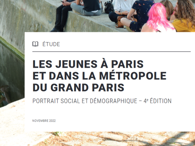 Couverture étude jeunes Apur