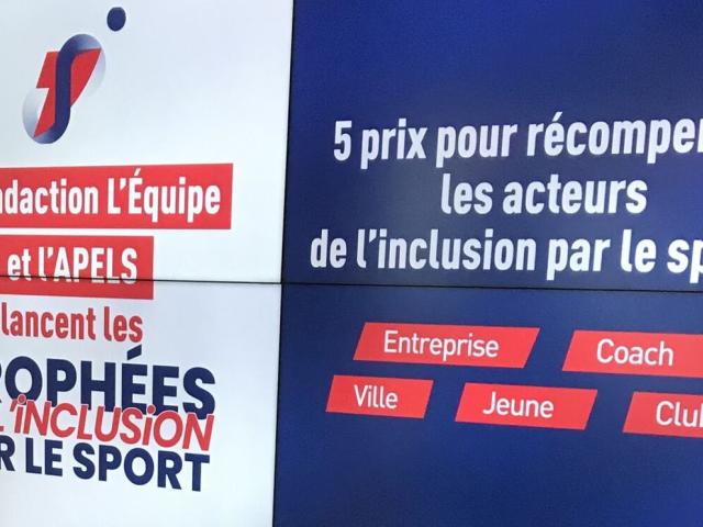 Visuel trophées inclusion par le sport