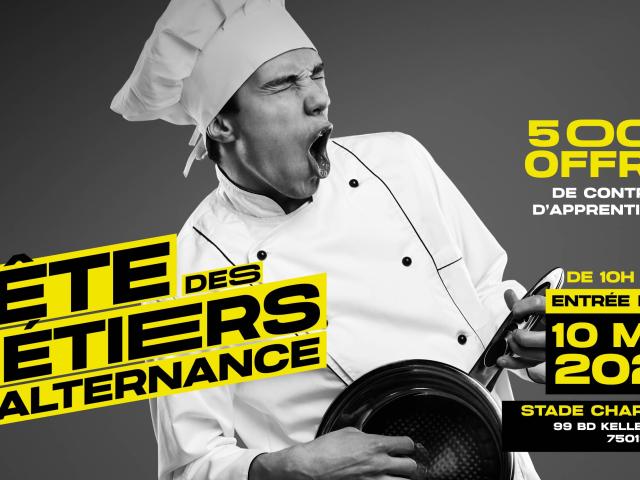 Visuel Fête des Métiers et de l'Alternance