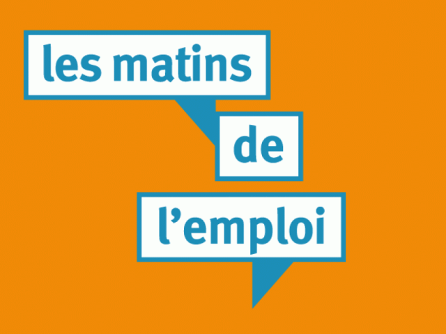 Visuel matins de l'emploi Est ensemble