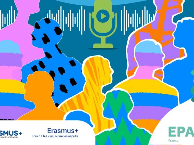 Visuel podcast EPALE