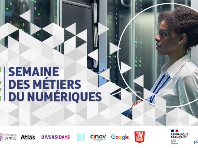 Visuel semaine métiers numérique