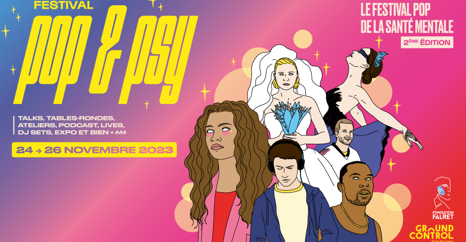 Affiche festival POP & PSY