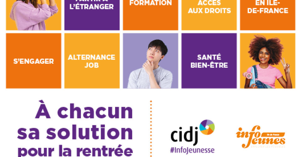 Visuel forum CIDJ solutions rentrée