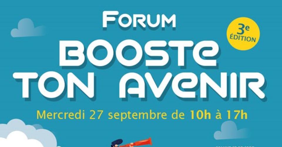 Visuel forum Booste ton avenir